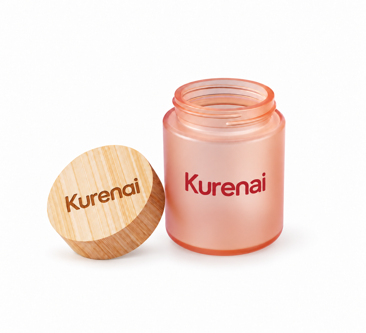 Bamboo Lid Glass Jar
