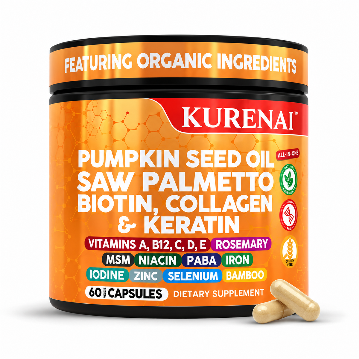 Real Hair Nourishment In Two Daily Capsules