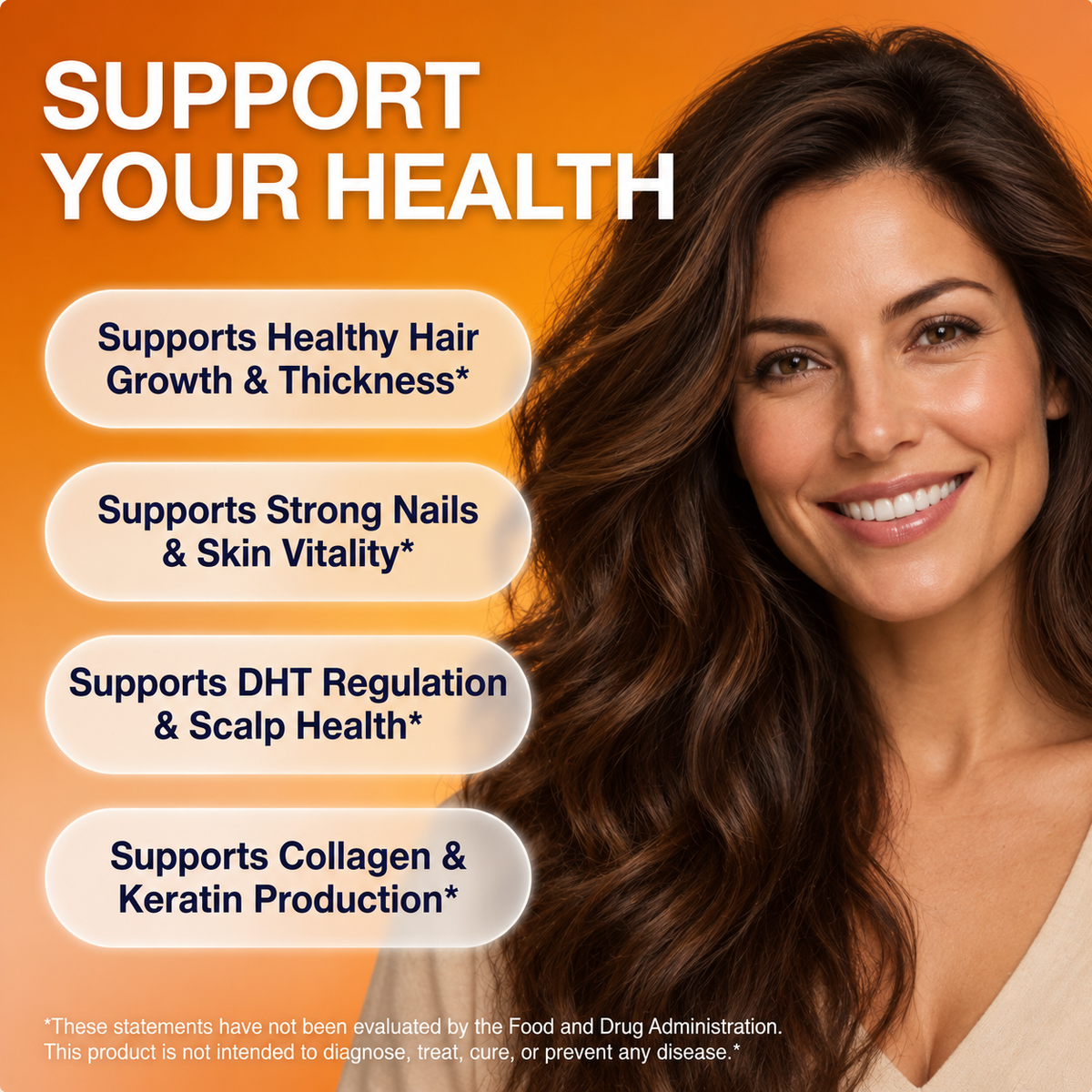Real Hair Nourishment In Two Daily Capsules